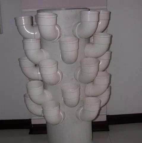 阳台种菜-PVC管